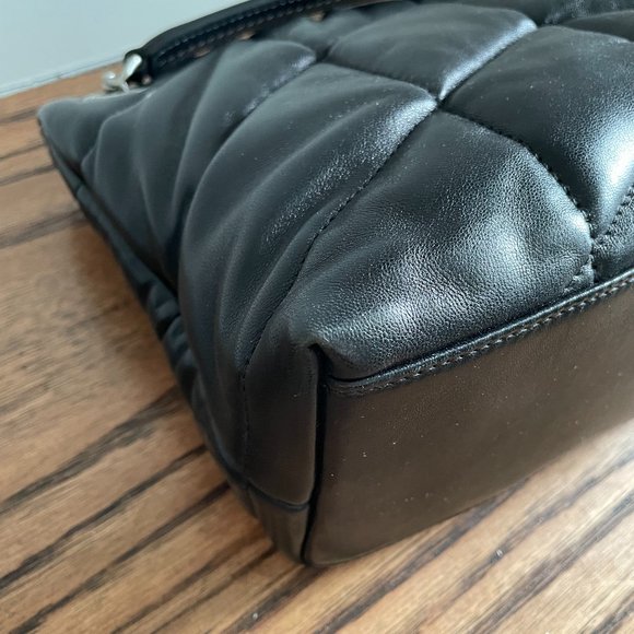 SAINT LAURENT | PUFFER Small Chain Bag in Quilted Lambskin - Picture 7 of 16